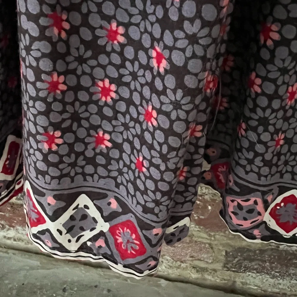 Anthropologie Purple Boho Maxi Dress XS - Picture 8 of 12